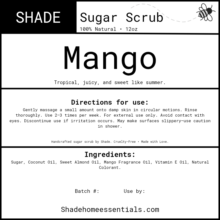 Mango Sugar Scrub
